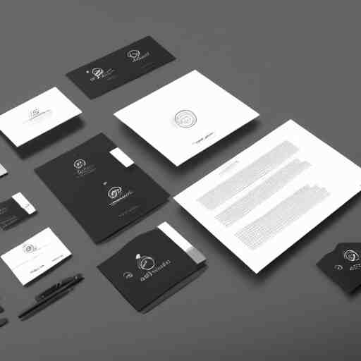 brand identity guidelines overview, big tech company, studio lighting 