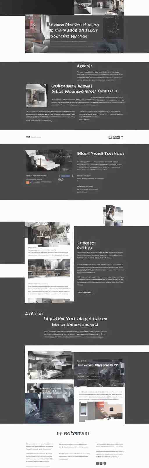 clean modern website design, full mockup set 