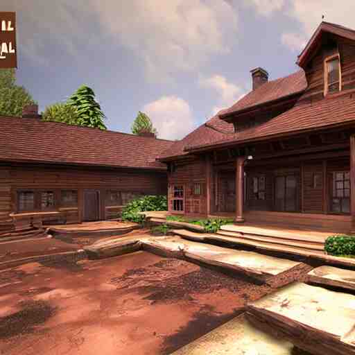 Peaceful wooden mansion, interior, unreal engine 5 tech demo, Asher Duran