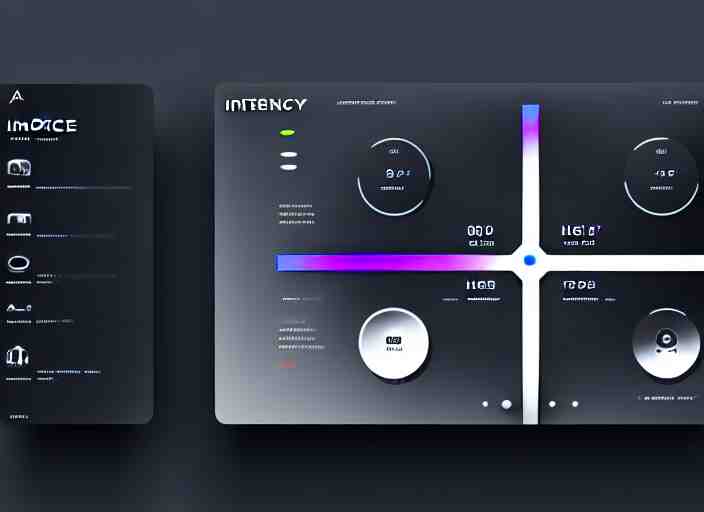 a futuristic interface ui hud, 8 k, sleek black and white 