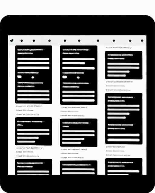 a wireframe for a social chat application, black and white user experience 