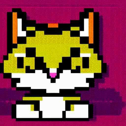 popcat, pixel art 