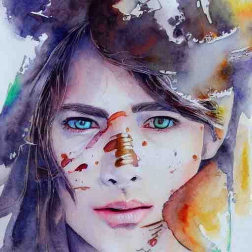 water color art on paper, highly detailed, artstation, masterpiece, award - winning, 