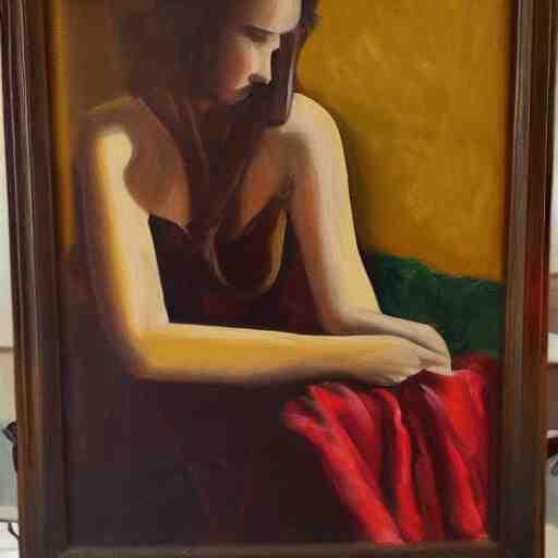 oil painting of oil painting 