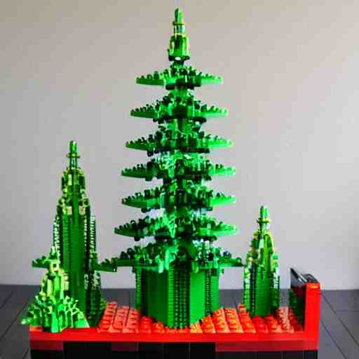 standard lego trees