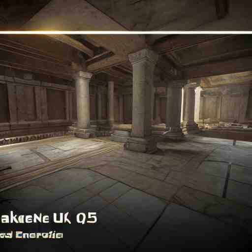 quake episode 1 level 1 rendered in unreal engine 5, hyper detail, realistic 