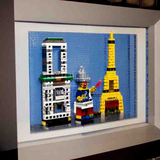 paris made with lego