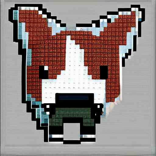 popdog, pixel art 