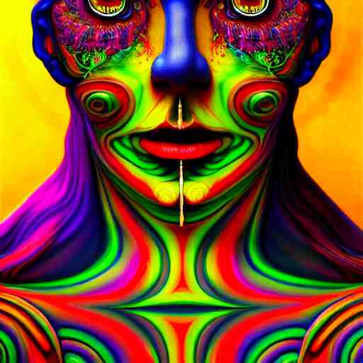 an extremely psychedelic portrait of a cake, surreal, lsd, face, detailed, intricate, elegant, lithe, highly detailed, digital painting, artstation, concept art, smooth, sharp focus, illustration 