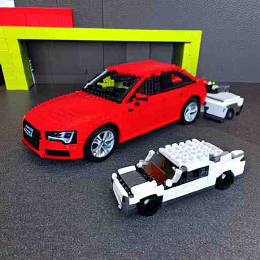 audi a4 lego set