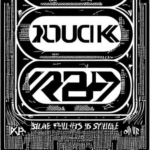 black on white graphic design single sticker in style of david rudnick, eric hu, guccimaze, acid, y 2 k, 4 k sharpening, 