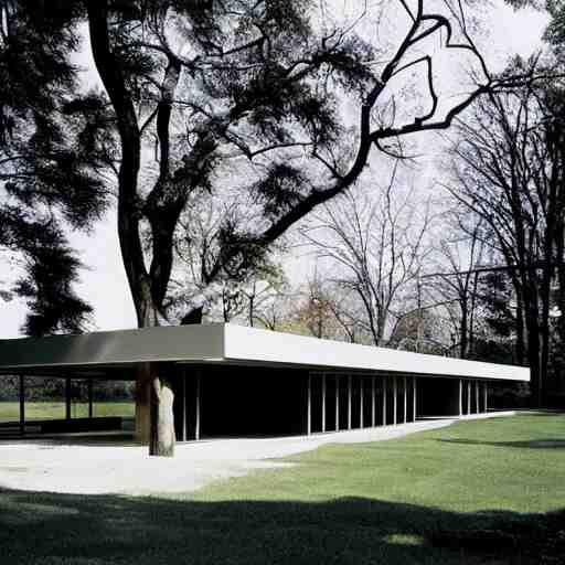 house designed by ludwig mies van der rohe 