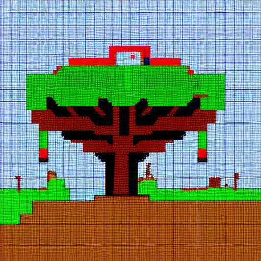 pixel art landscape