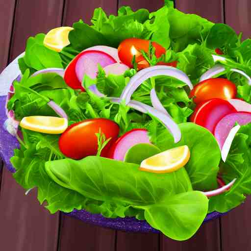 a sensual salad, ultra realistic, beautiful, 8 k resolution 