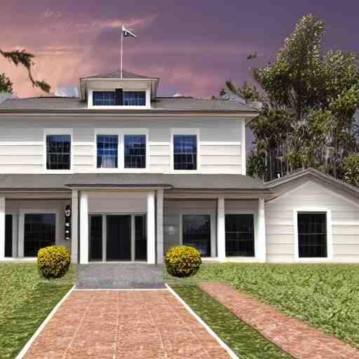 house extreamly photorealistic 