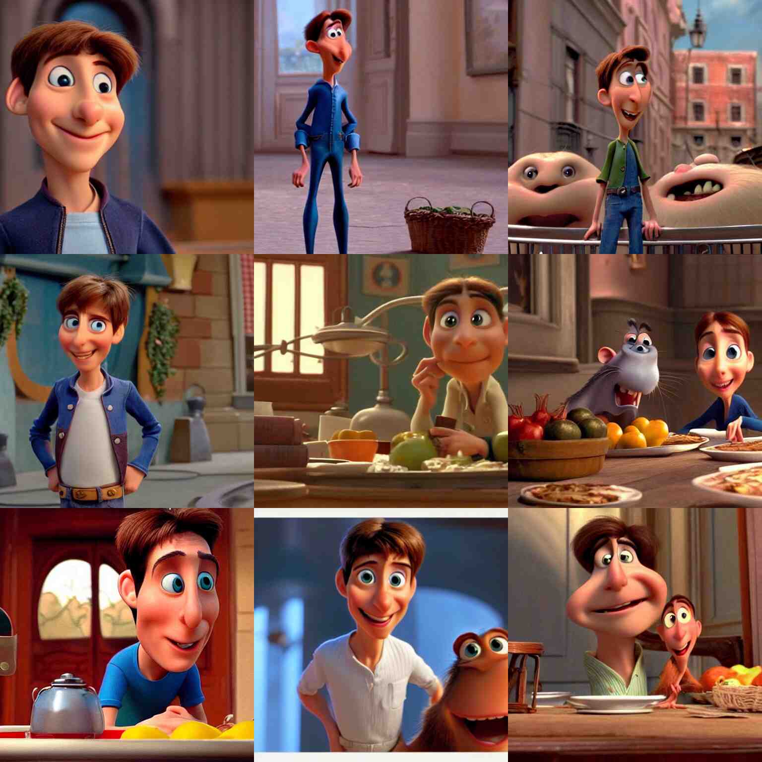 Tom Cruise as seen in Disney Pixar's Ratatouille (2007) 👀 Arthub.ai