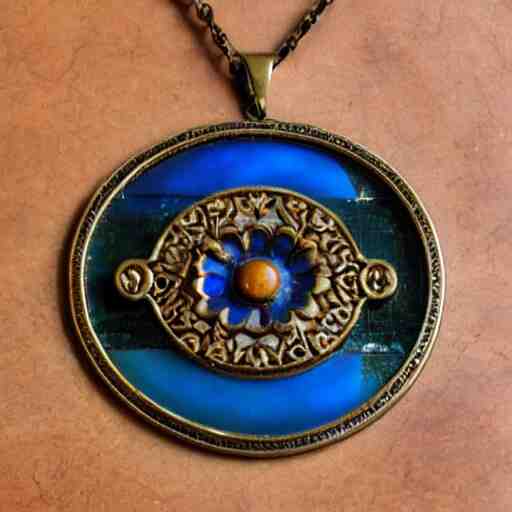 artnouveau symmetrical necklace bezel 