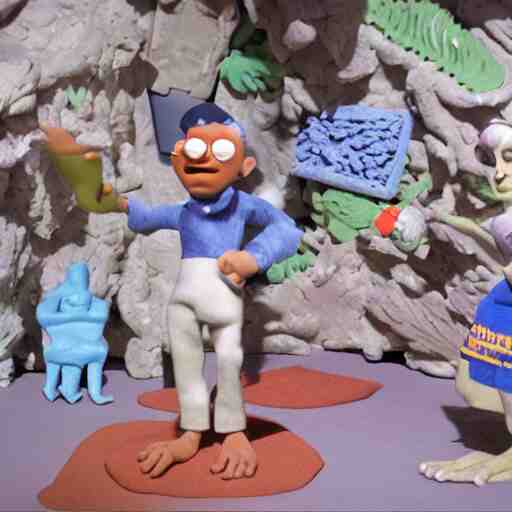 The 4th dimension as claymation