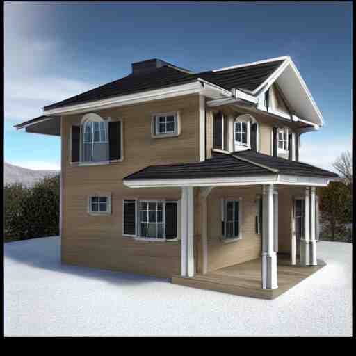 house extreamly photorealistic 