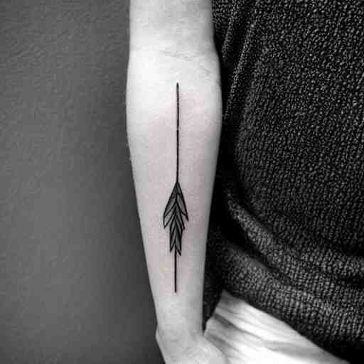 minimalistic tattoo design 