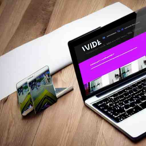 website design vivid concept 