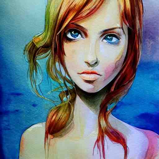 water color art on paper,, highly detailed, artstation, masterpiece, award - winning, 