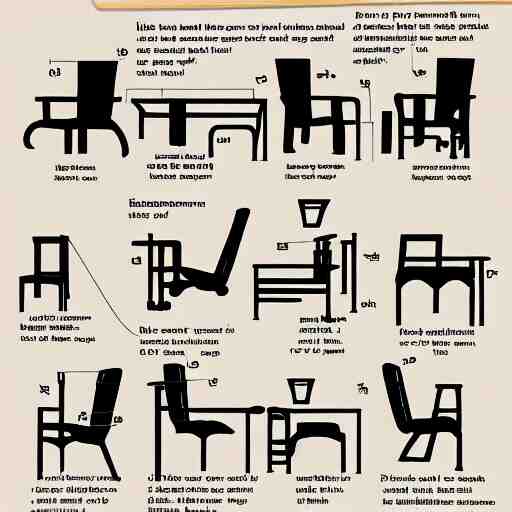 ikea manual of a chair in the format of a cat 