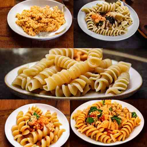 pasta food photography 