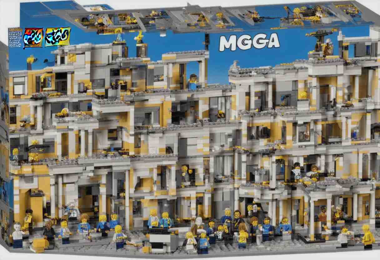 mar - a - lago fbi raid lego set 