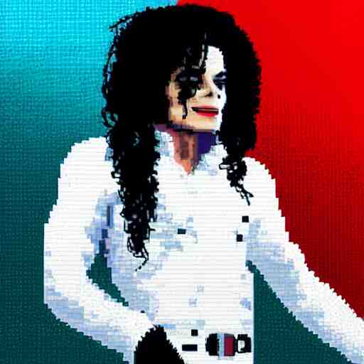 Michael Jackson, Pixel Art