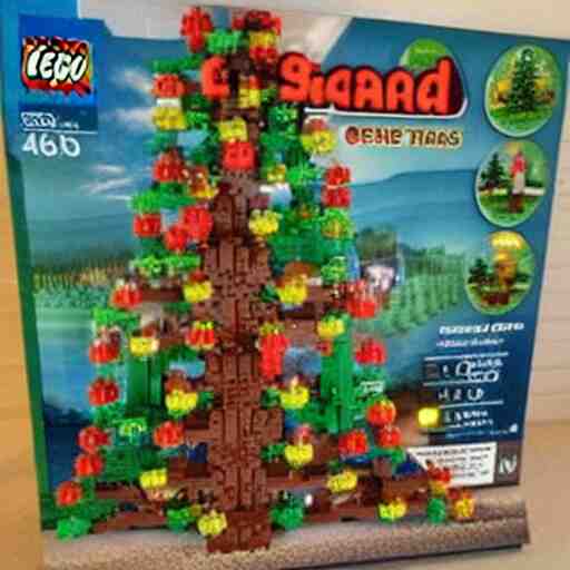 standard lego trees