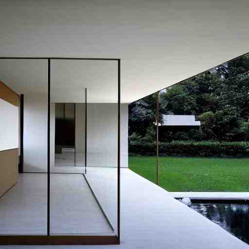 house designed by ludwig mies van der rohe 