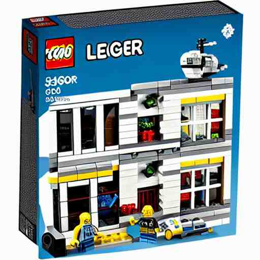 lar - a - mago fbi raid lego set 