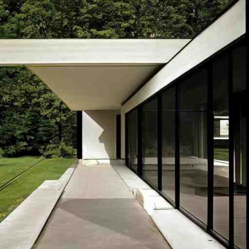 house designed by ludwig mies van der rohe 