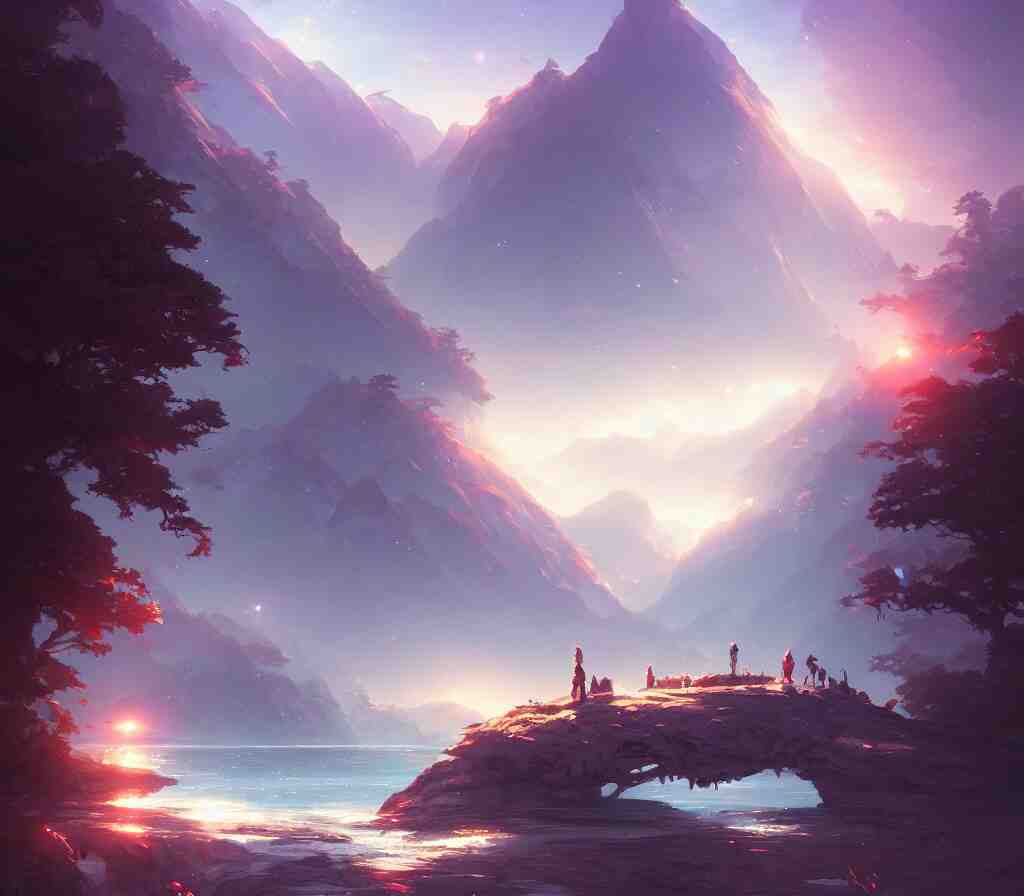 beautiful landscape, details, sharp focus, illustration, by jordan grimmer and rossdraws, trending artstation, pixiv, digital art 