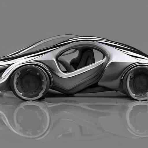 sci-fi organic zaha hadid car 50% size and wall structure in the coronation of napoleon painting by Jacques-Louis David and in the blade runner 2049 film search pinterest keyshot product render 4k in dark plastic