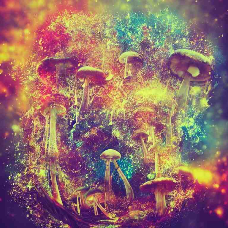 double exposure of dally life, symbols of live, explosion, love is the most relevant theme, love is infinity, love is begin of all, 8 k resolution, artistic mode, artistic, trending on instagram, long exposure, love art, serious, fantasy and dreams vibes, mushrooms style and macro style 