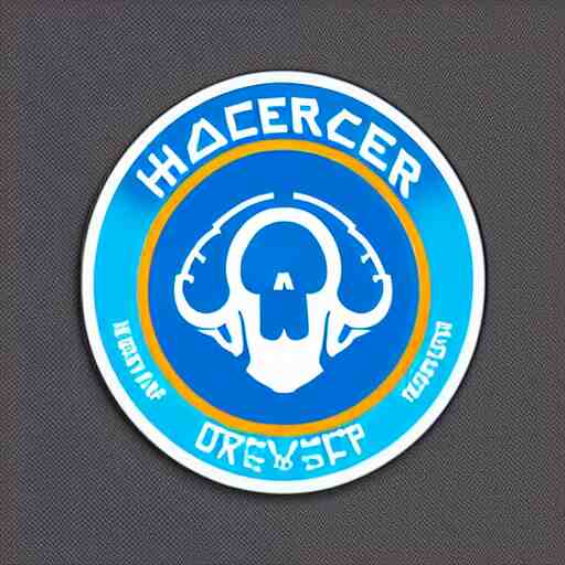 a concept art of a hacker group cloth emblem patch with the brain logo on it, circle shape, cyan color scheme, vector graphics, high quality, illustration, icon, hyperrealism, octane render, commission art 