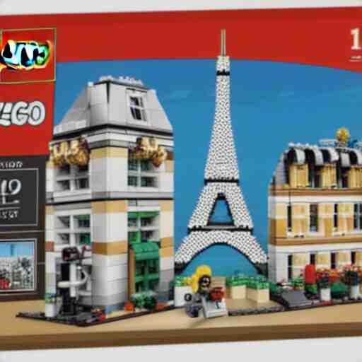 paris made with lego