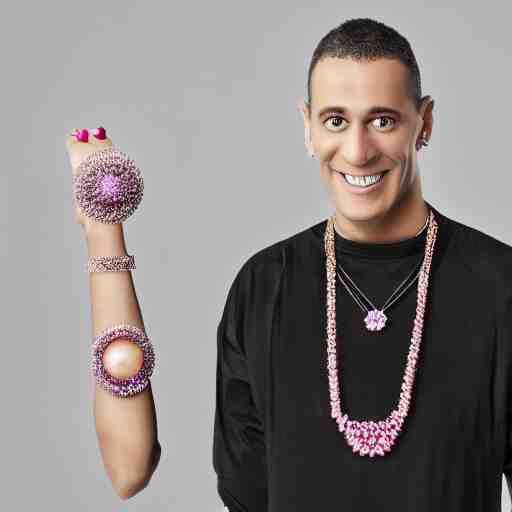 karim rashid style jewels, ultra hd, 8 k 