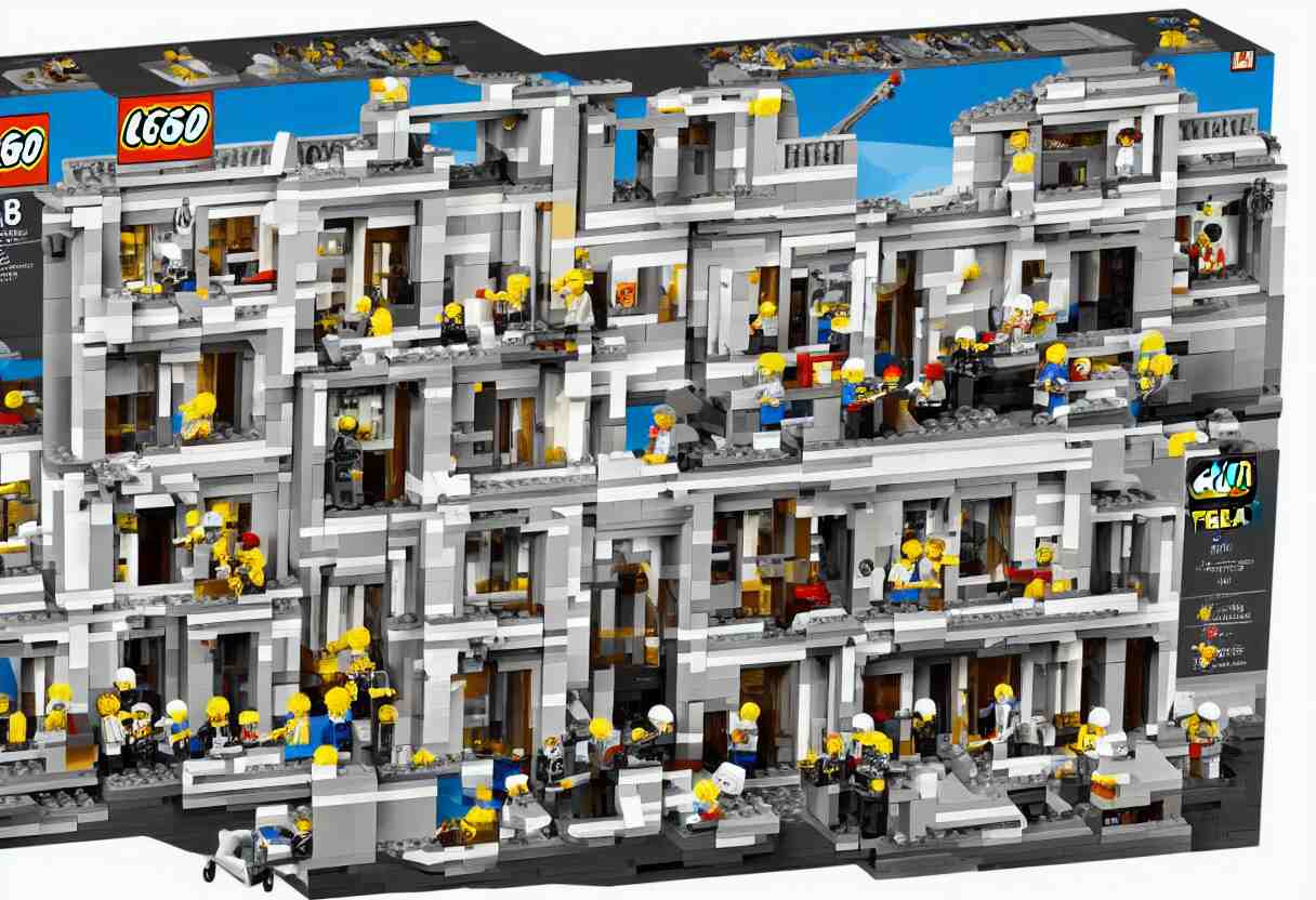 mar - a - lago fbi raid lego set 