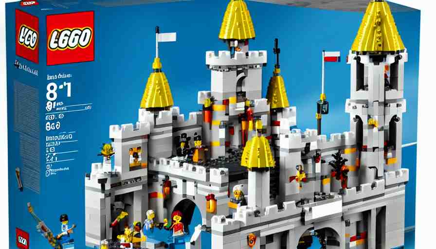 lego castle, 8K