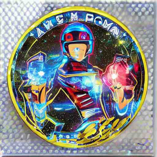 hologram sticker club galaxy rangers