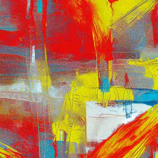 red, yellow, orange, abstract painting, wallpaper pattern 