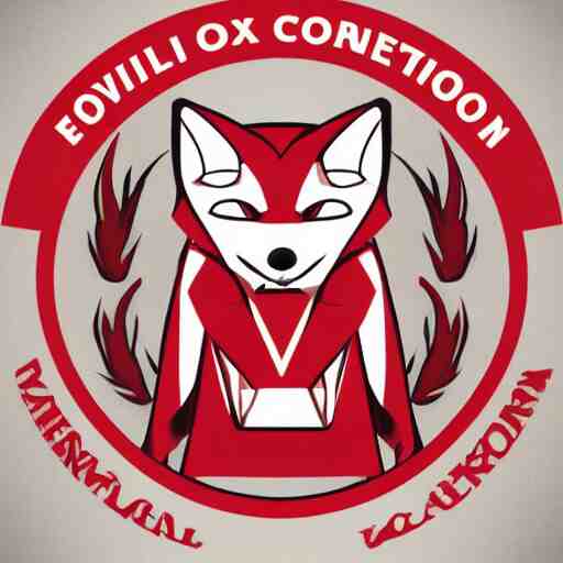 logo for evil corporation that involves foxes 