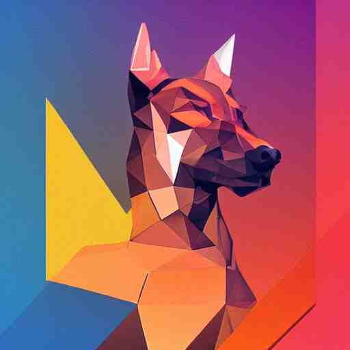 art style consisting of harsh highlights, strong contrasts, flat shading and colouring. polygonal