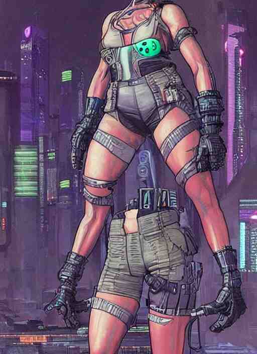 apex legends cyberpunk fitness babe. concept art by james gurney and mœbius. gorgeous face. 