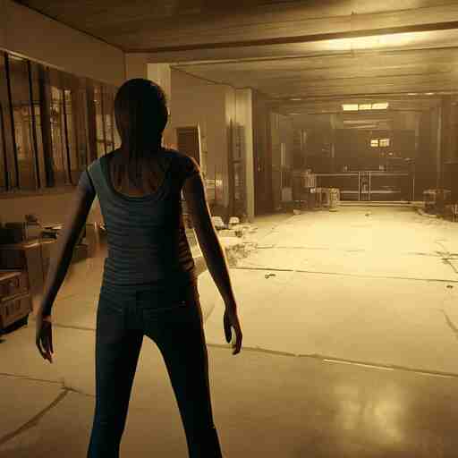 In-game screenshot of Supermassive Games's No One's Ever Really Gone featuring a main character, Unreal Engine 4