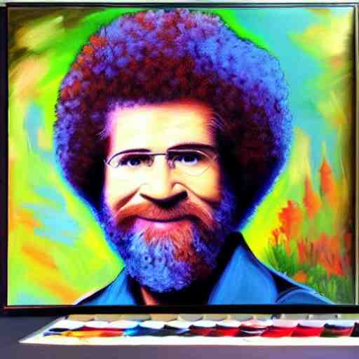 gpu painting with bob ross 