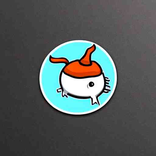 sticker snail cartoon whimsical 